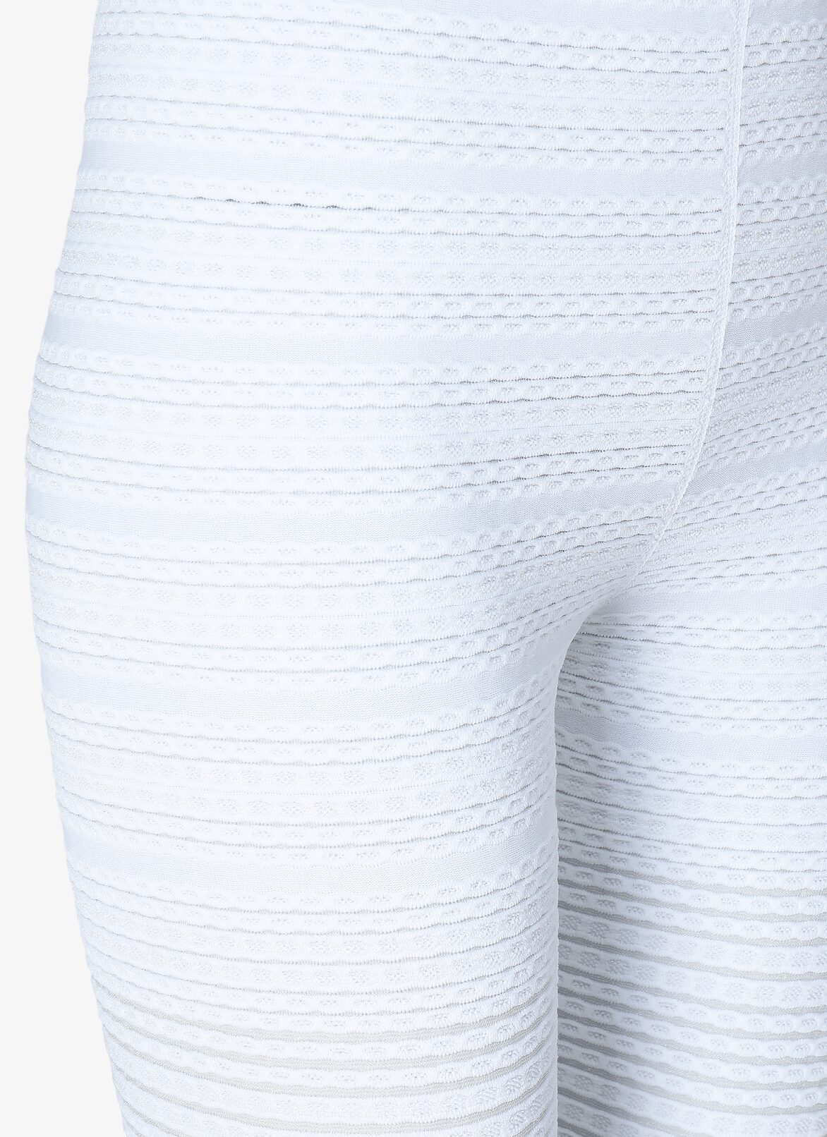 Capri Pants ALAÏA WHITE CAPRI PANTS
